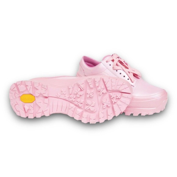 VANS x Collina Strada Womens Old Skool Pink Platform Vibram DX Sneakers Size 10 - Picture 7 of 11